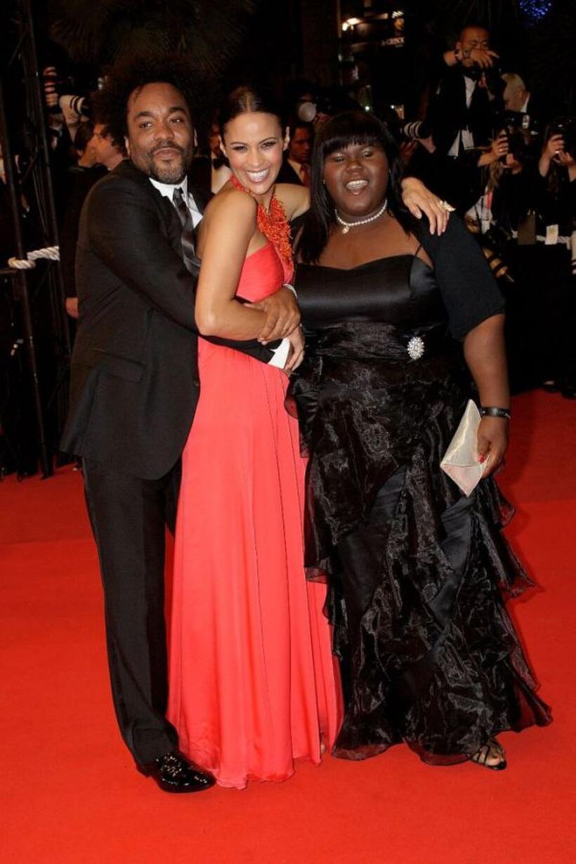 Lee Daniels, Paula Patton and Gabourey Sidibe at the 62nd International Cannes Film Festival.