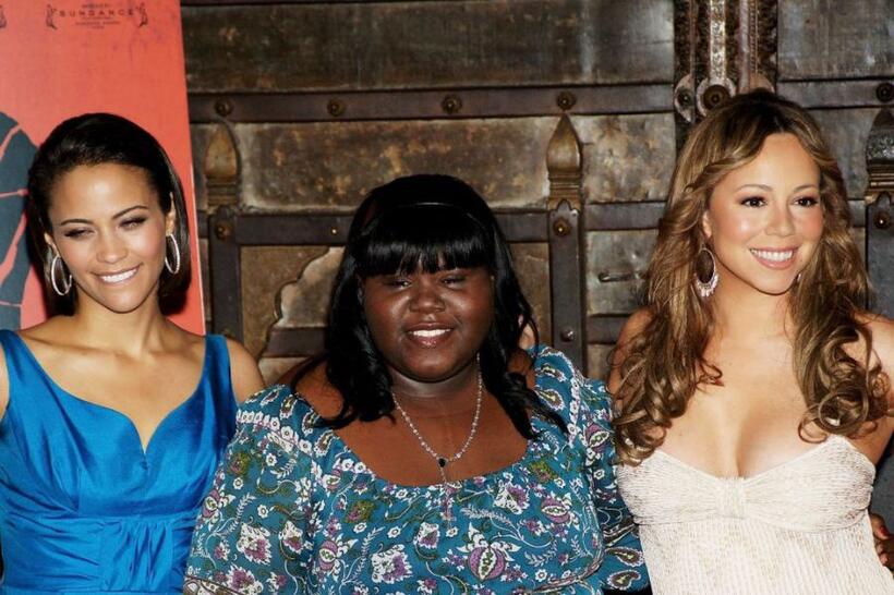 Paula Patton, Gabourey Sidibe and Mariah Carey at the 62nd International Cannes Film Festival.
