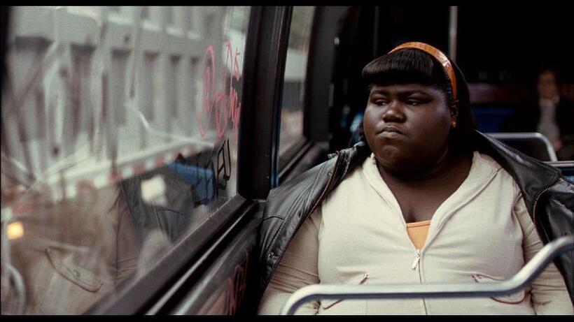 Gabourey Sidibe in "Precious: Based on the Novel "Push" by Sapphire."