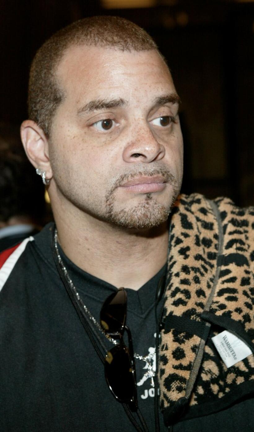 Sinbad at the launch of Windows Media 9 Series.