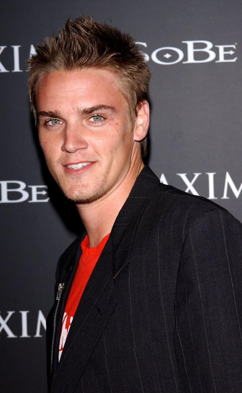 Riley Smith at the Maxim Magazine and Sobe's "Tale Slide" party.