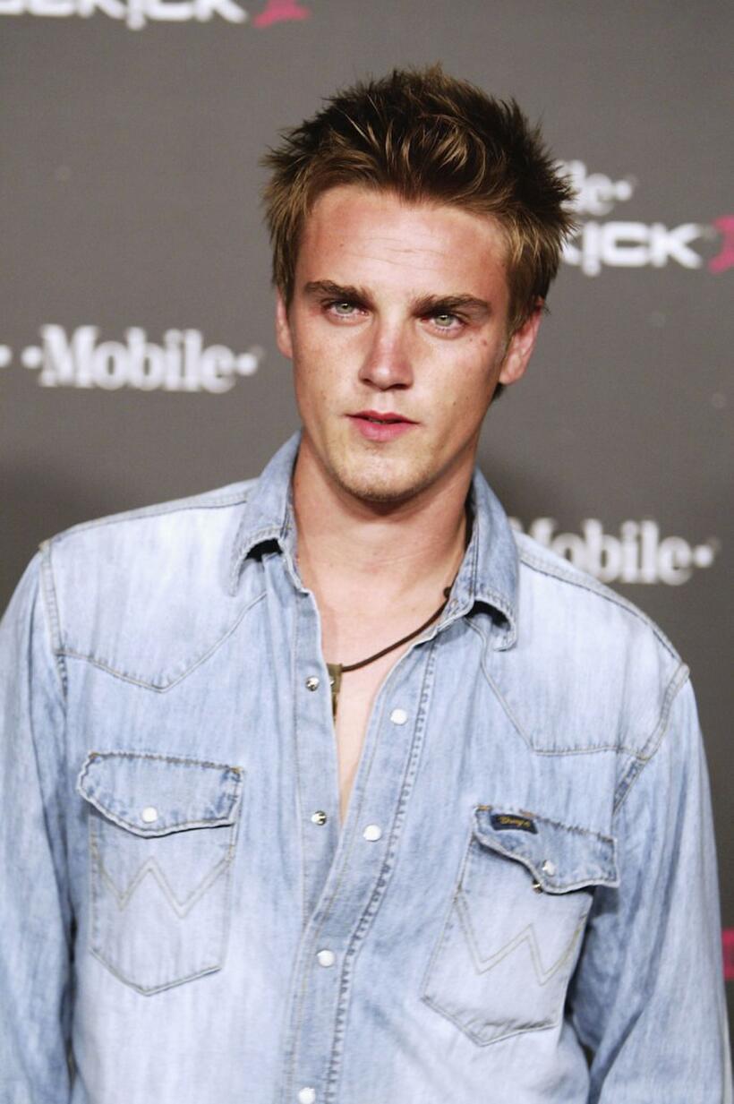 Riley Smith at the T-Mobile Sidekick II Launch party.