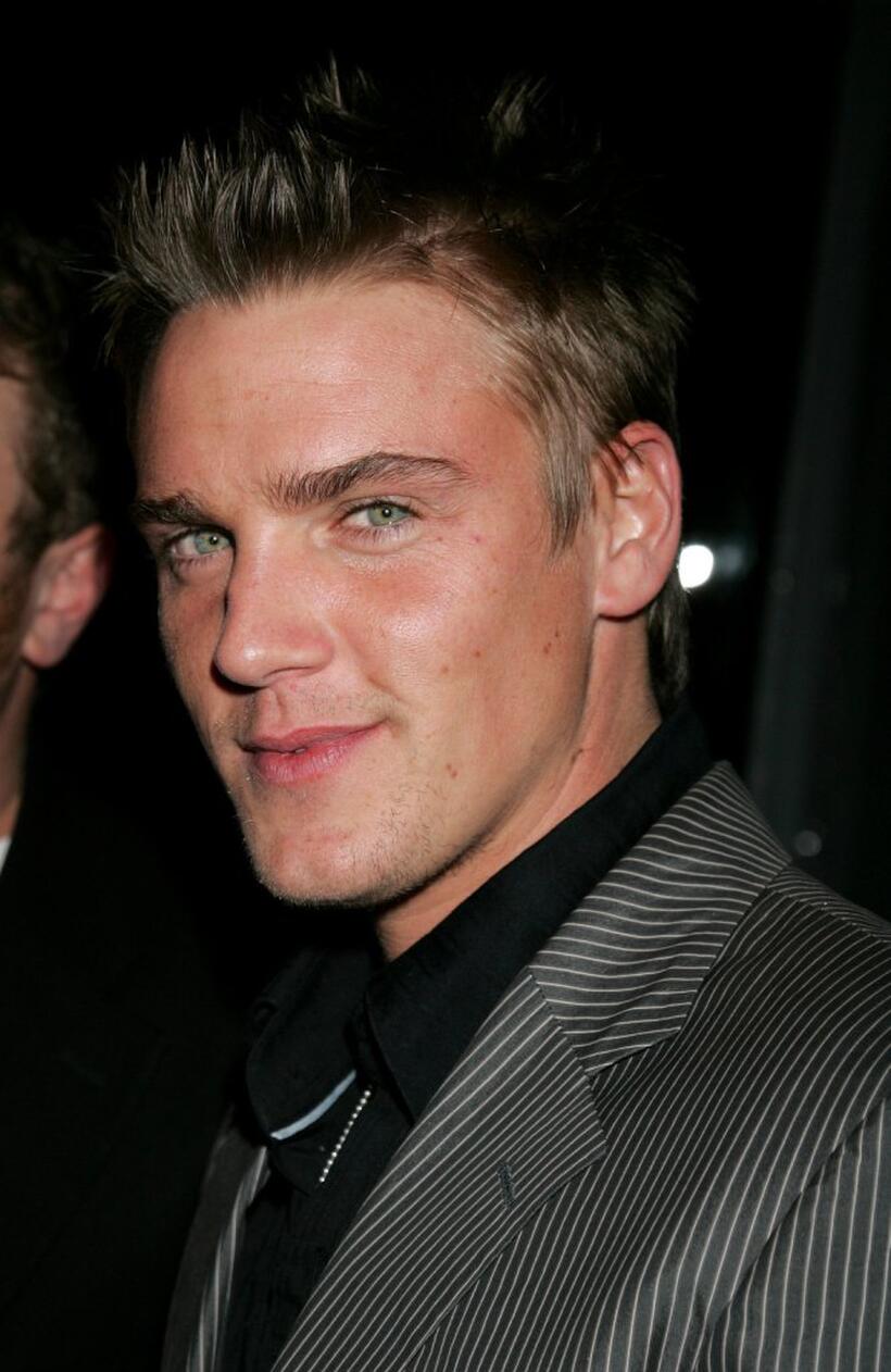 Riley Smith at the William Morris Agency Grammy party.