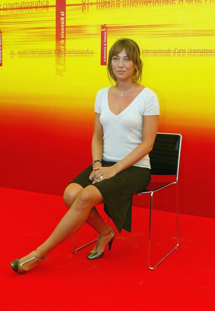 Laura Smet at the "La Femme De Gilles" Photocall during the 61st Venice Film Festival.