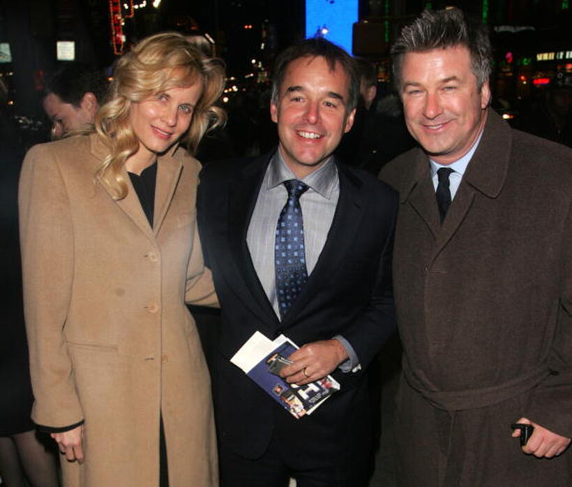 Lori Singer, Director Chris Columbus and Alec Baldwin at the Tisch School of the Arts Annual Gala benefit.