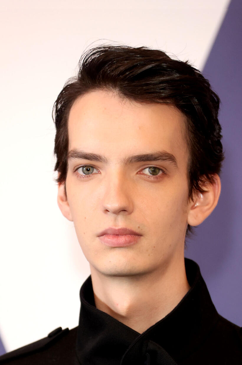 Kodi Smit-McPhee at the 94th Academy Awards Champagne Reception in London.