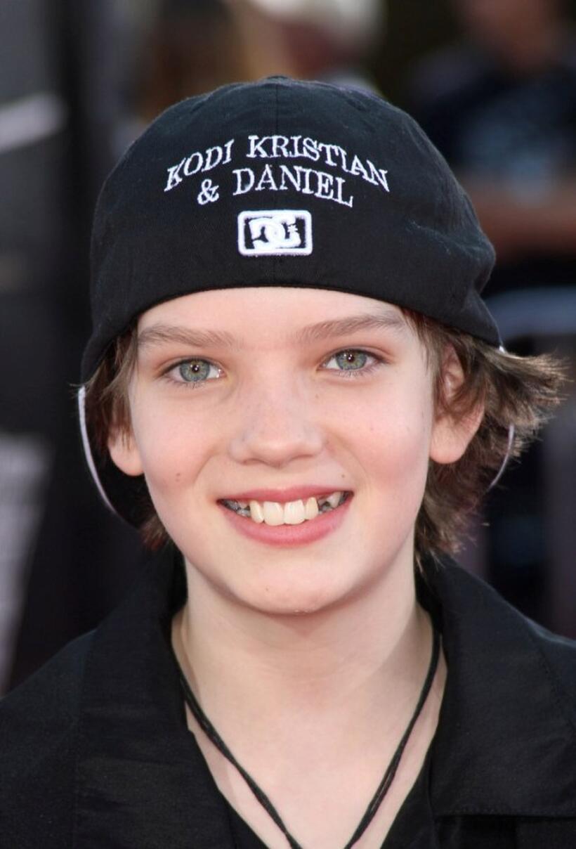Kodi Smit-McPhee at the world premiere of "Get Smart."