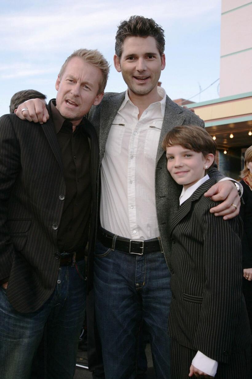 Richard Roxburgh, Eric Bana and Kodi Smit-McPhee at the world premiere of "Romulus, My Father."