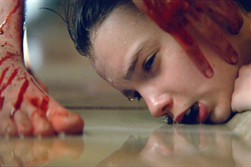 Kodi Smit-McPhee as Owen in "Let Me In"