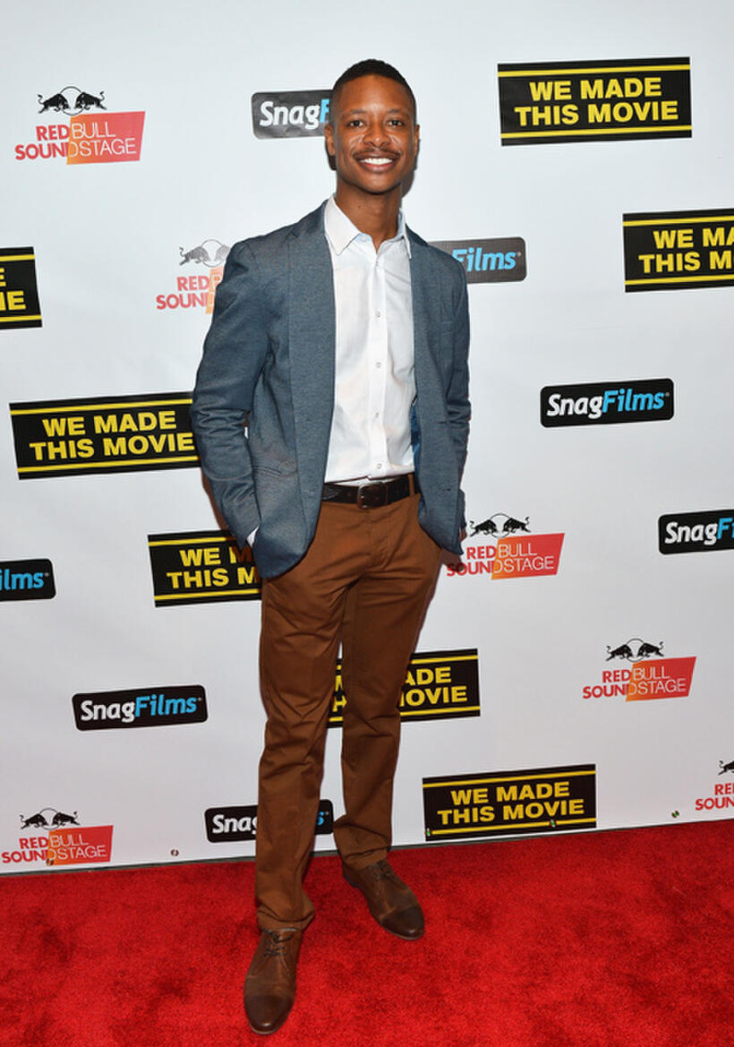 Arjay Smith at the world premiere of "We Made This Movie" in New York.