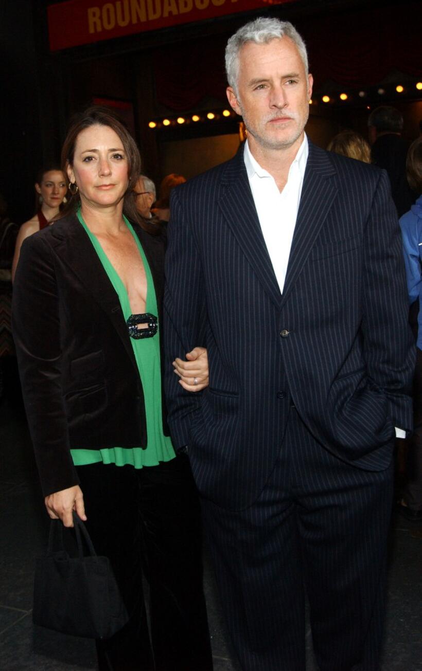 John Slattery and wife Talia Balsam at the opening of "A Streetcar Named Desire."