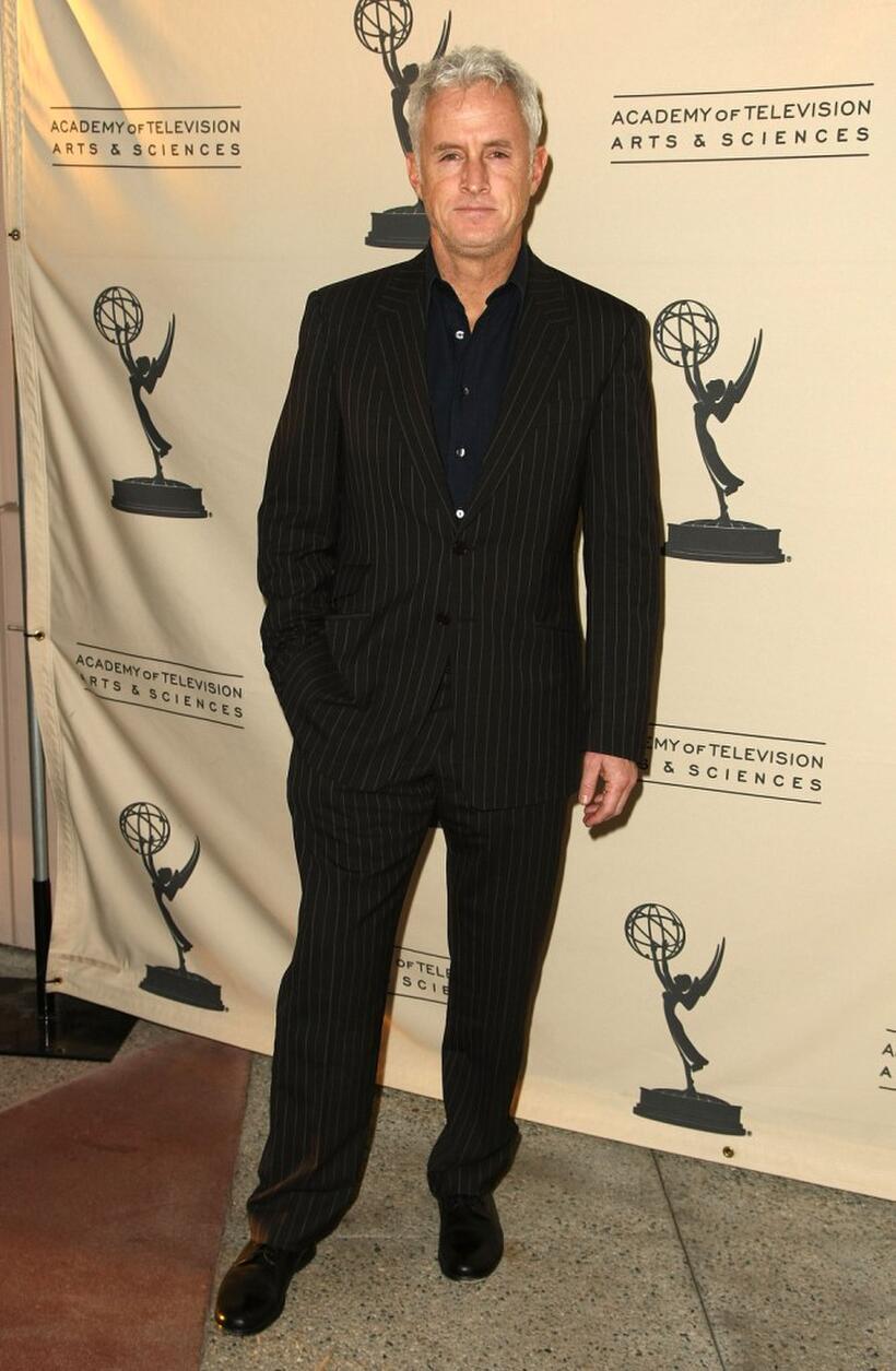 John Slattery at the Academy of Television Arts & Sciences' panel discussion for AMC's "Inside Mad Men."