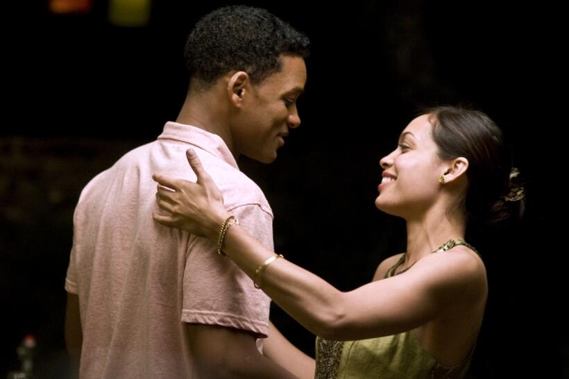 Will Smith and Rosario Dawson in "Seven Pounds."