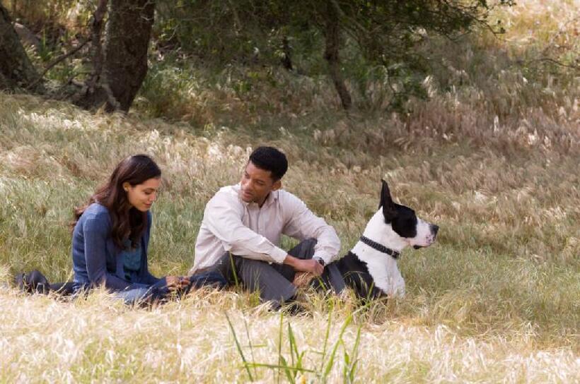 Rosario Dawson and Will Smith in "Seven Pounds."