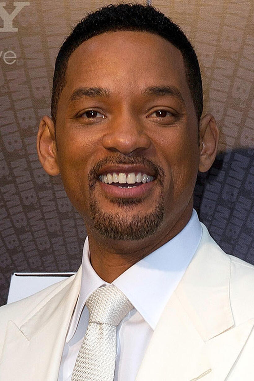 Will Smith at the "Men In Black 3" premiere in Paris.