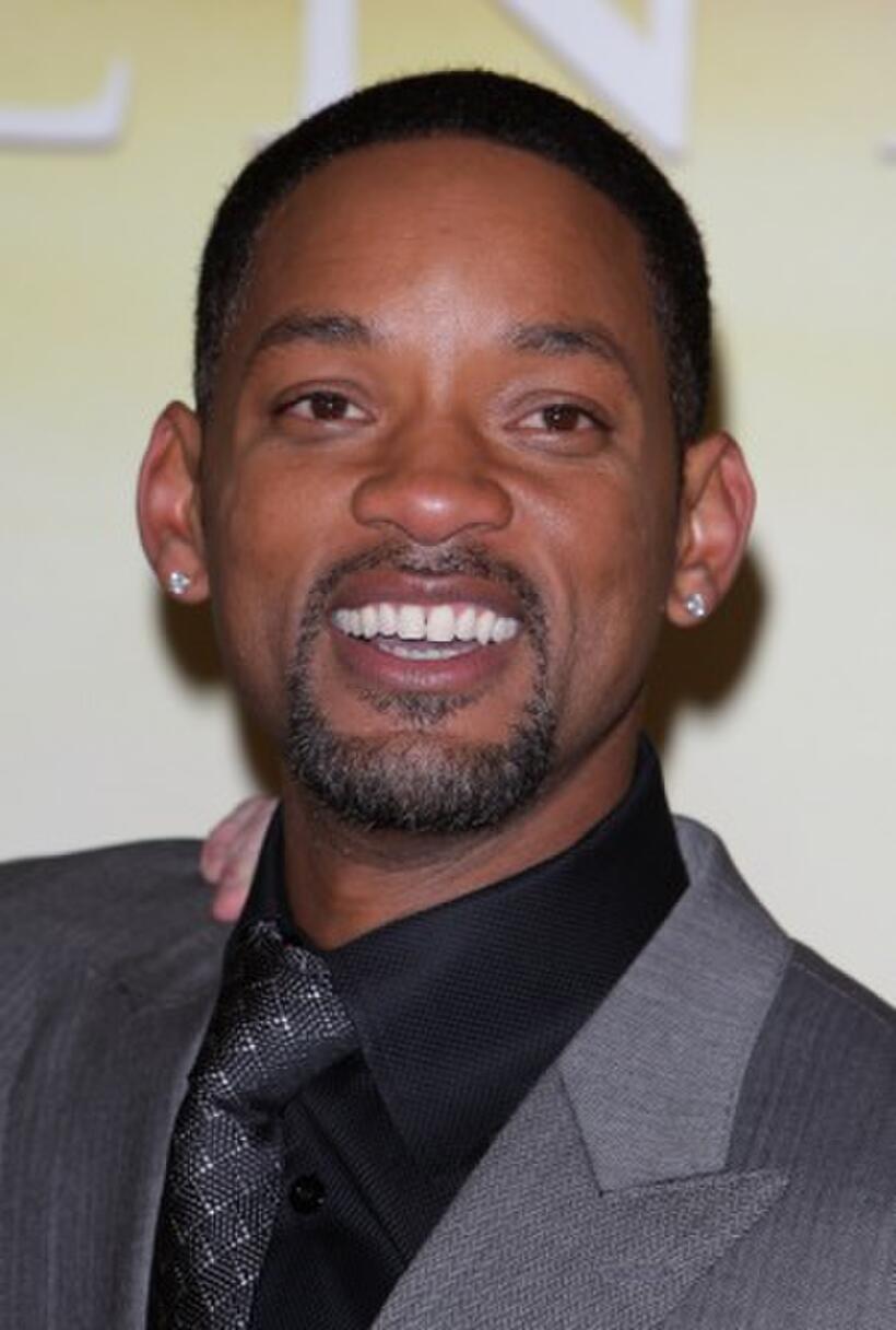 Will Smith at the Paris premiere of "I Am Legend."