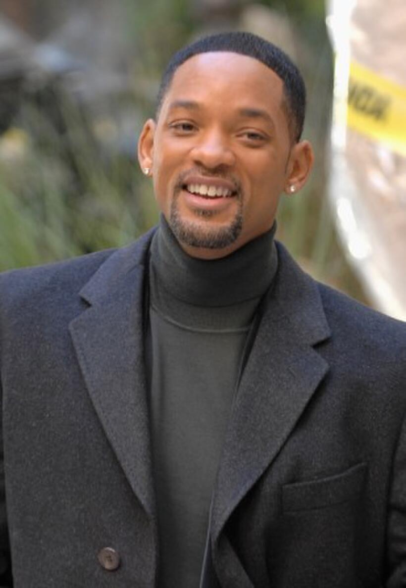 Will Smith at the Madrid photocall of "I Am Legend."