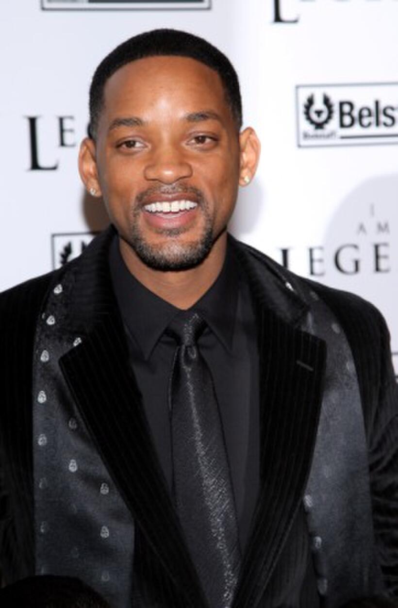 Will Smith at the New York premiere of "I Am Legend."