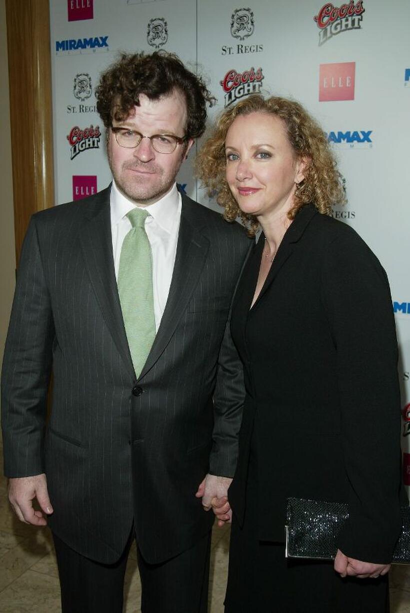 Kenneth Lonergan and J. Smith-Cameron at the Miramax Pre-Oscar "Max Awards" party.