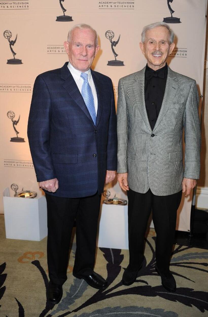 Tom Smothers and Dick Smothers at the Academy of Televison Arts and Sciences' 19th Annual Hall Of Fame Induction.