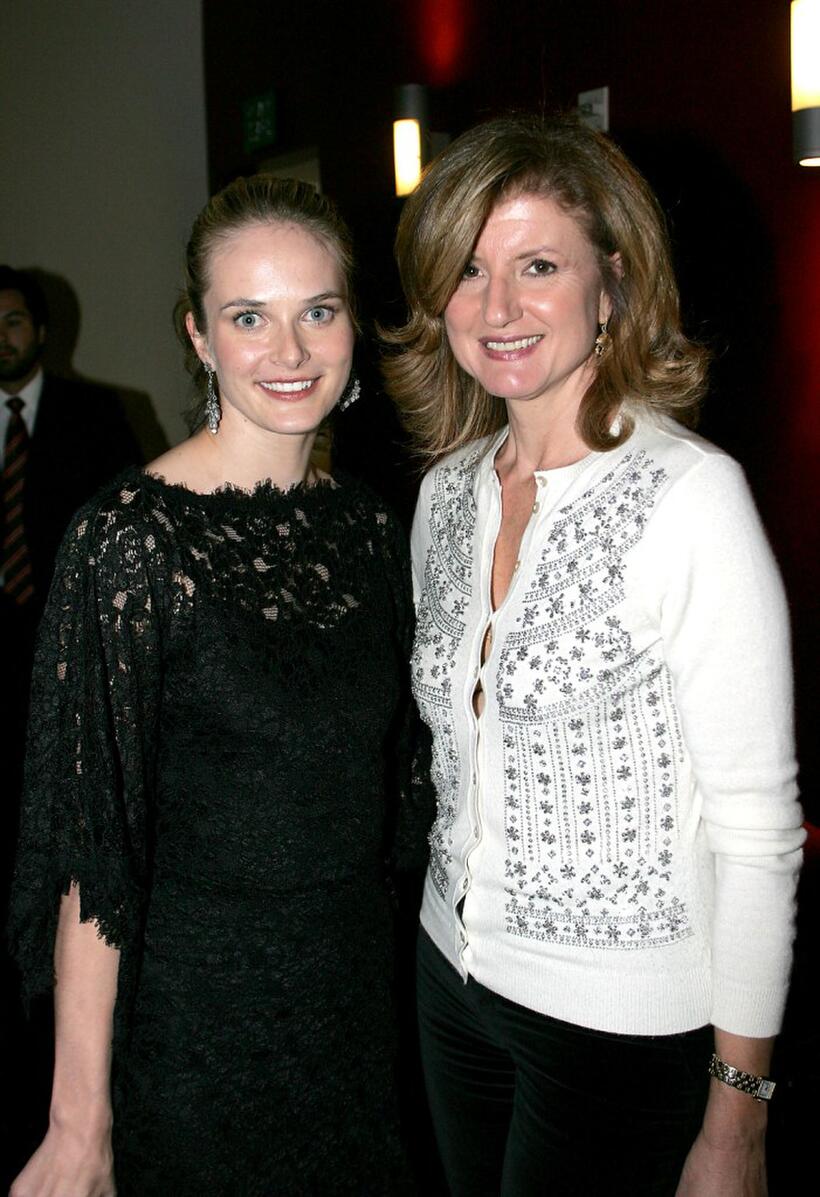 Rachel Blanchard and politician Arianna Huffington at the AFI's Directors screening of "Where the Truth Lies."