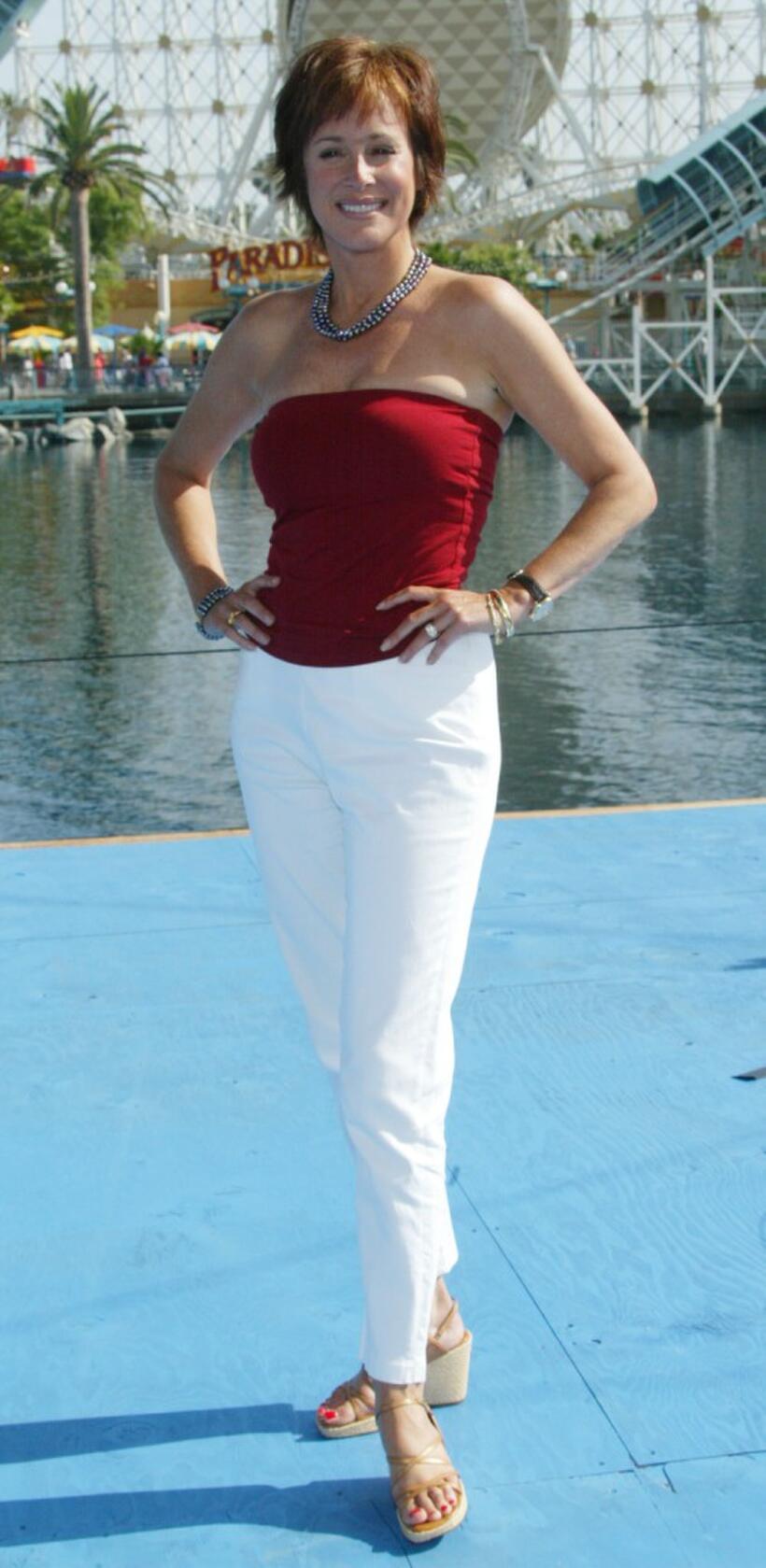 Hillary Bailey Smith at the taping of Soap Talk television show.