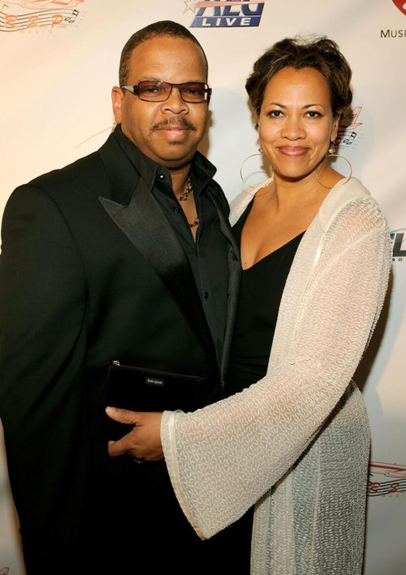 Terence Blanchard and Robin at the 2009 MusiCares Person of the Year Tribute to Neil Diamond.