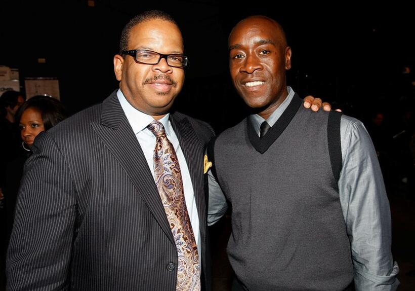 Terence Blanchard and Don Cheadle at the Thelonious Monk Institute of Jazz honoring B.B. King event.