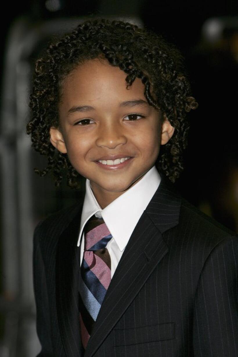 Jaden Smith at the UK premiere of "The Pursuit Of Happyness."