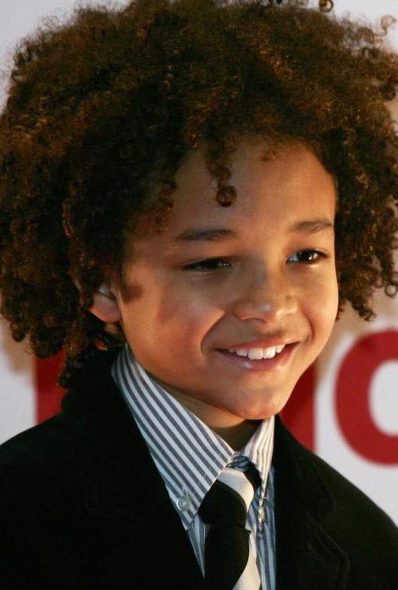 Jaden Smith at the Italian premiere of "The Pursuit of Happyness."