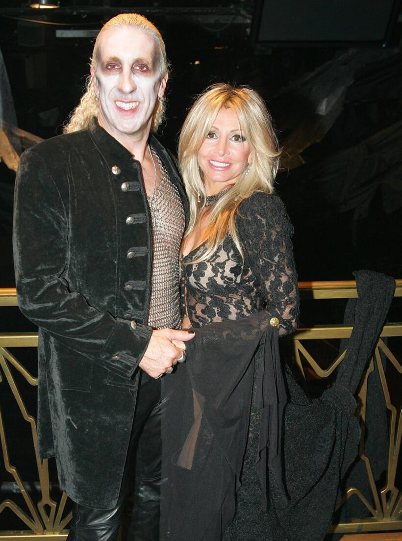Dee Snider and his wife Suzette at their wedding vow renewal ceremony.