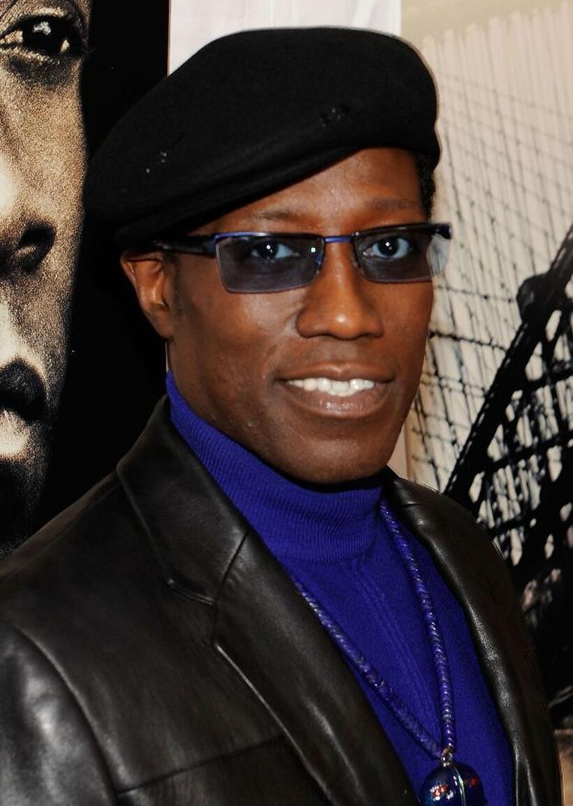 Wesley Snipes at the New York premiere of "Brooklyn's Finest."