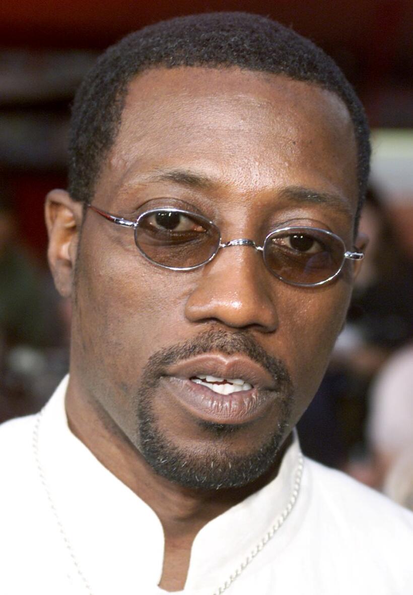 Wesley Snipes at the premiere of "'The Art of War."