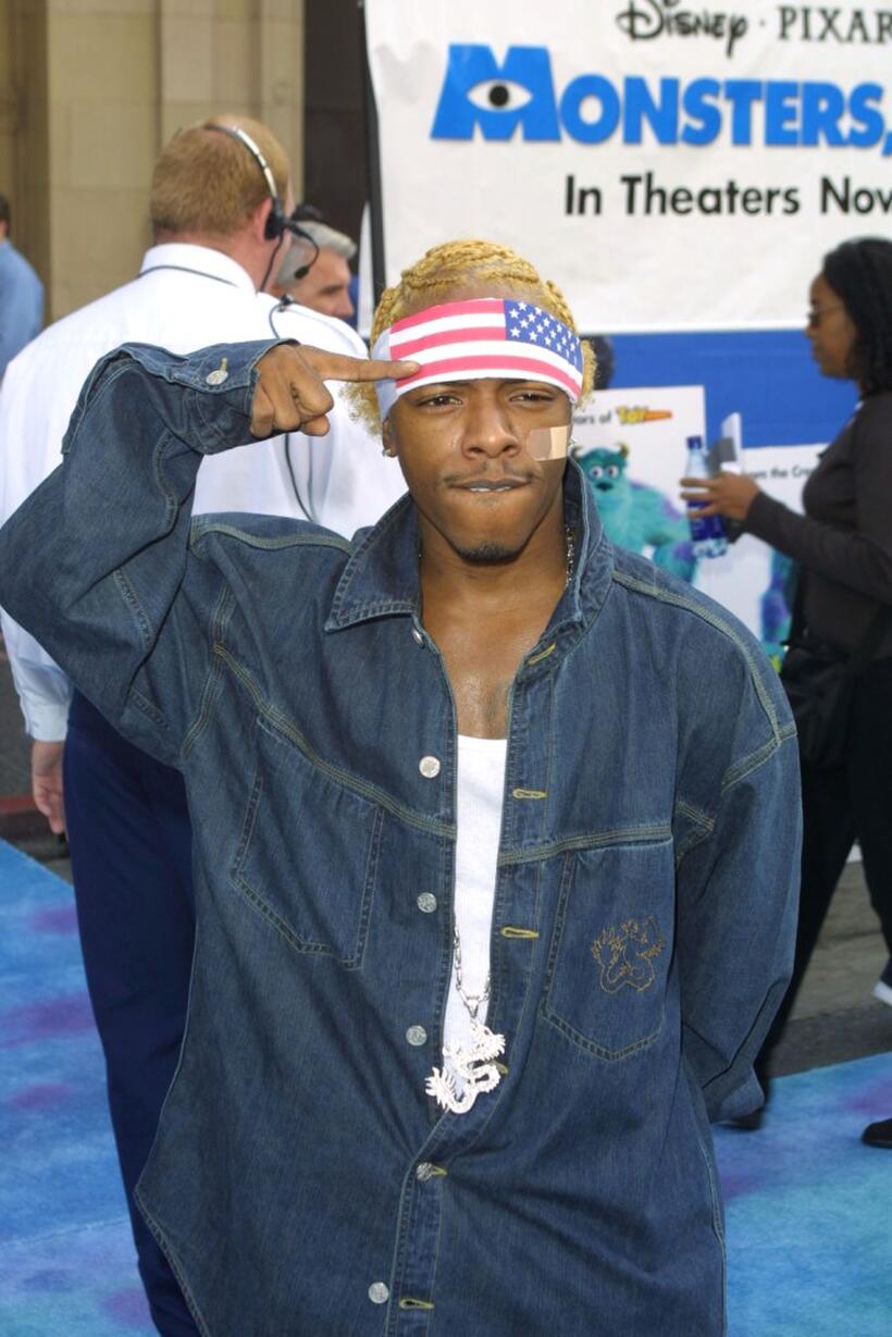 Sisqo at the world premiere of "Monsters Inc."