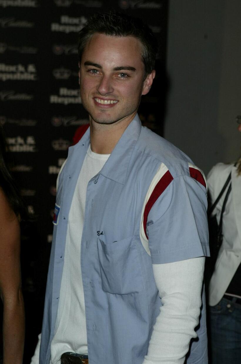 Kerr Smith at the Rock And Republic Collection Spring 2005 show during the Mercedes-Benz Fashion Week.