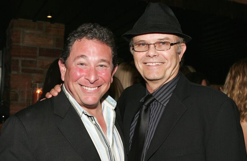 Kurtwood Smith and Don Stark at the "That 70s Show" wrap party.