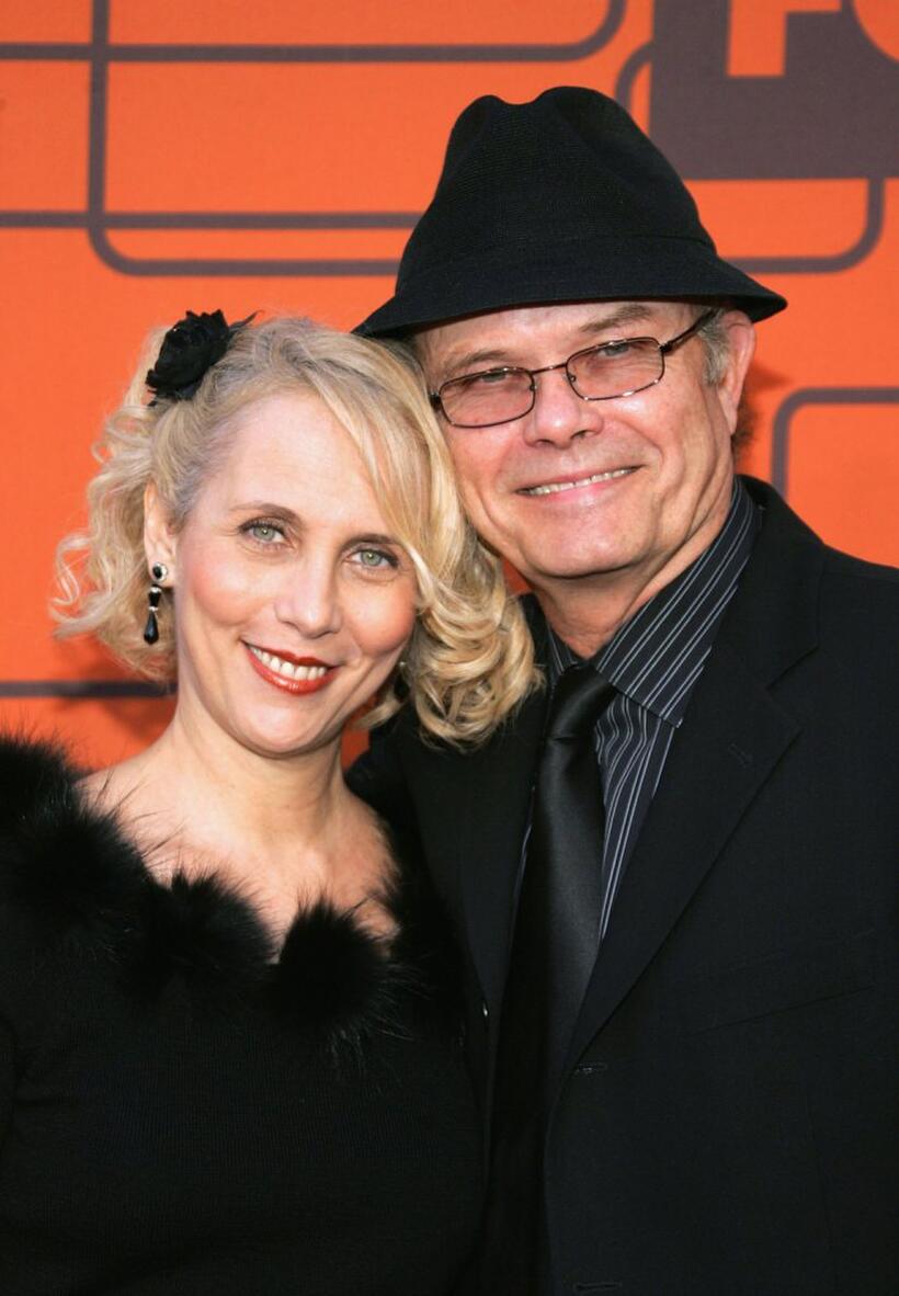 Kurtwood Smith and his wife Joan at the "That 70s Show" wrap party.