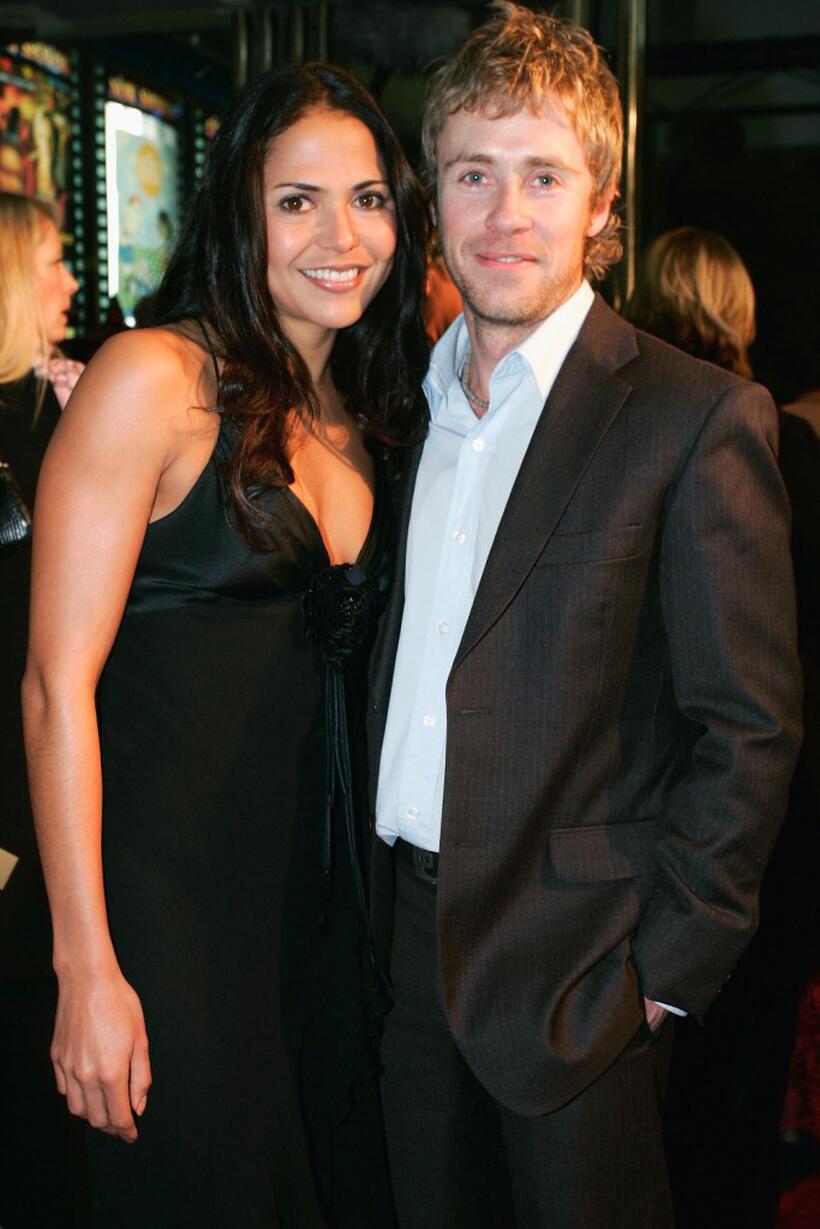 Miriama Smith and Travis McMahon at the world premiere of "Little Fish" during the Melbourne International Film Festival.