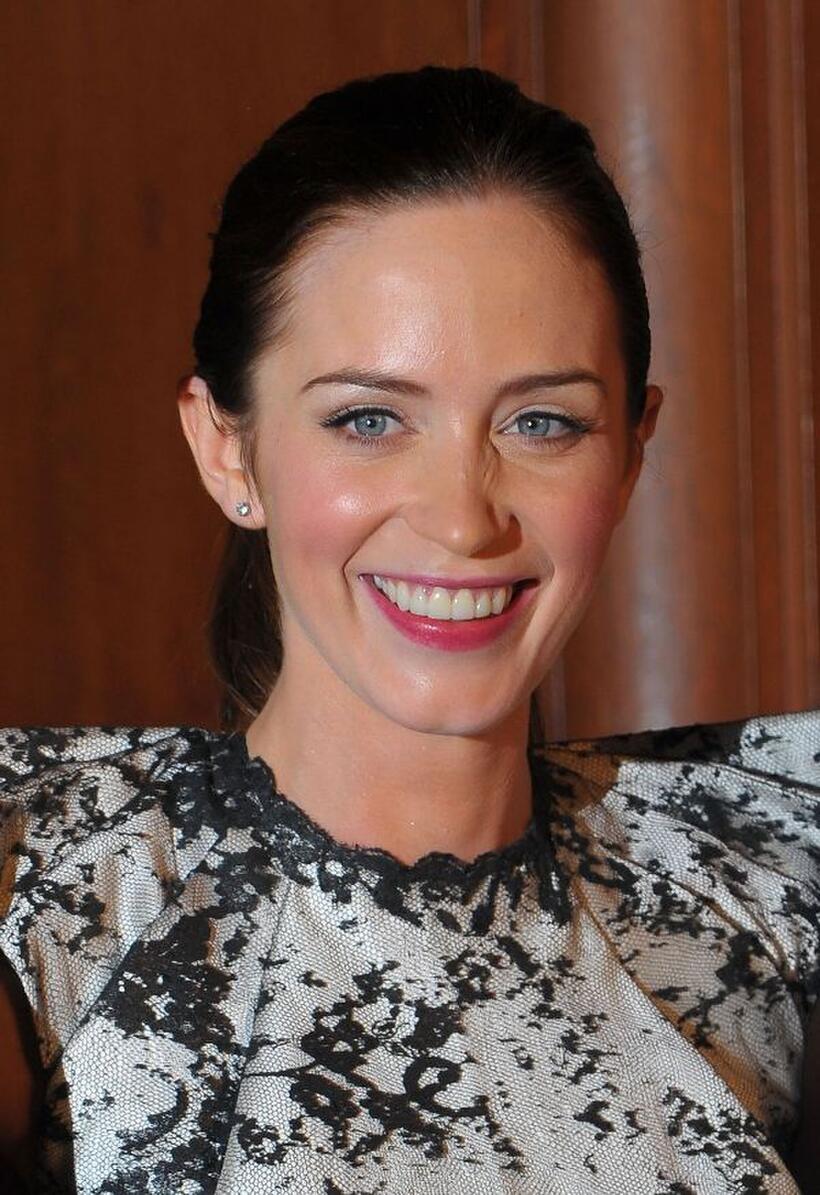 Emily Blunt at the California premiere of "The Young Victoria."