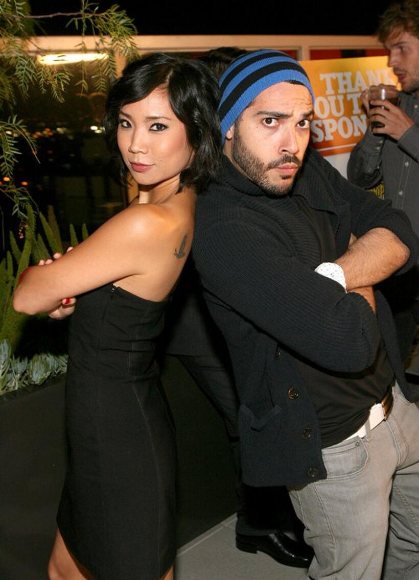 Anne Son and Sebastian Sozzi at the ABC "My Generation" Rock the Roof event.