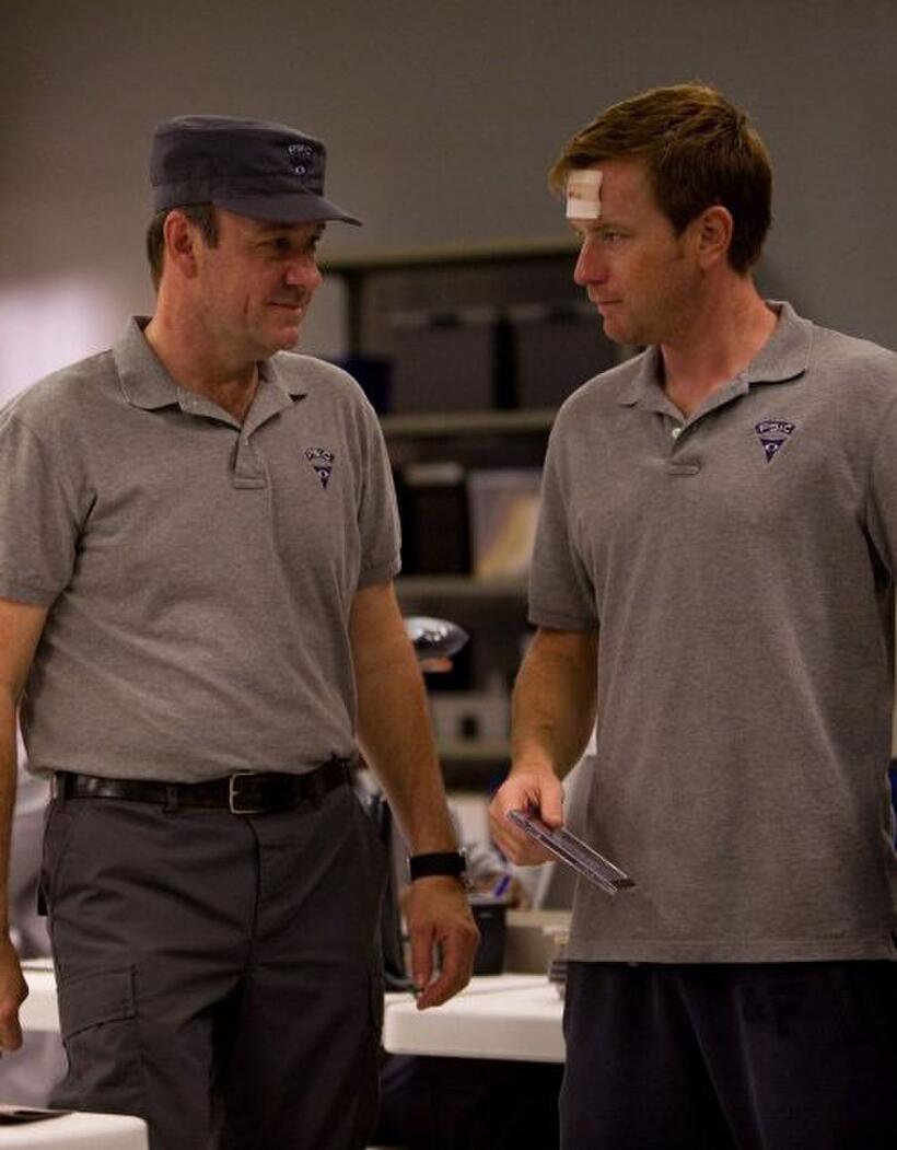 Kevin Spacey and Ewan McGregor in "The Men Who Stare at Goats."
