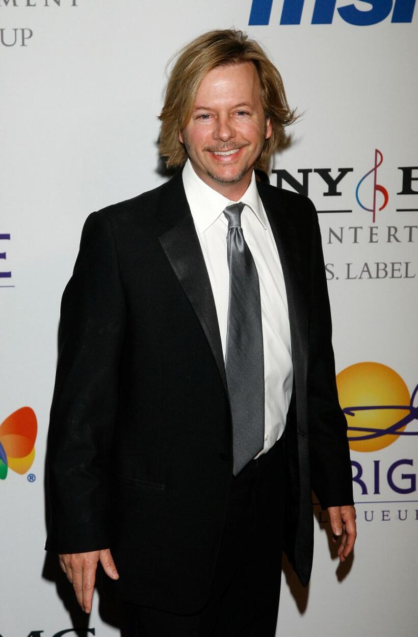 David Spade at the Legendary Clive Davis Pre-Grammy Party.