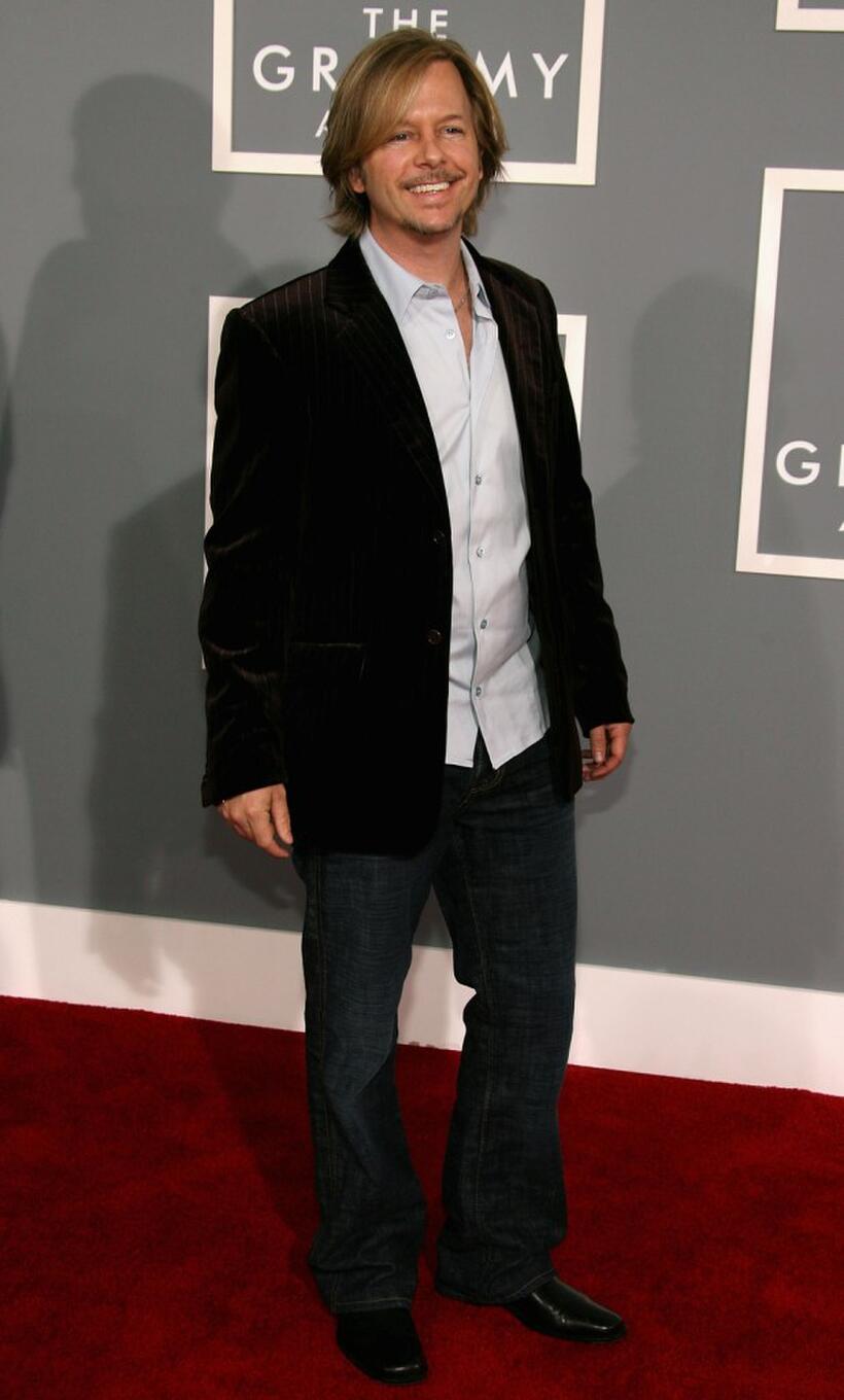 David Spade at the 49th Annual Grammy Awards.