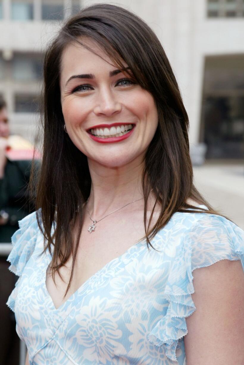 Rena Sofer at the "NBC Upfront" preview of the 2003/2004 television lineup.
