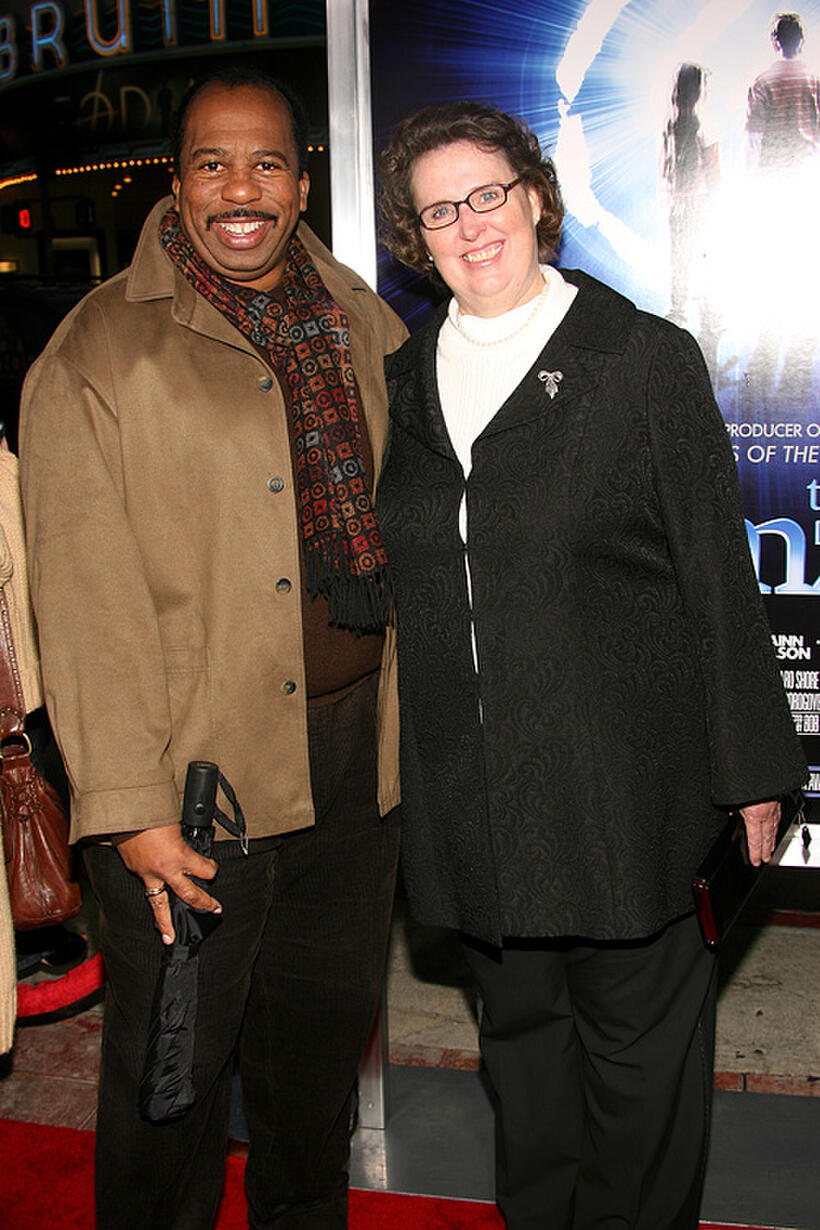 Leslie David Baker and Phyllis Smith at the California premiere of "The Last Mimzy."
