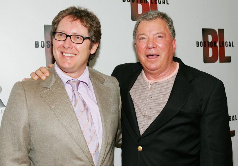James Spader and William Shatner at the "Boston Legal" DVD release celebration at The Museum of Television and Radio.