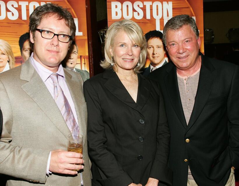 James Spader, Candice Bergen and William Shatner at the "Boston Legal" DVD release celebration at The Museum of Television and Radio.