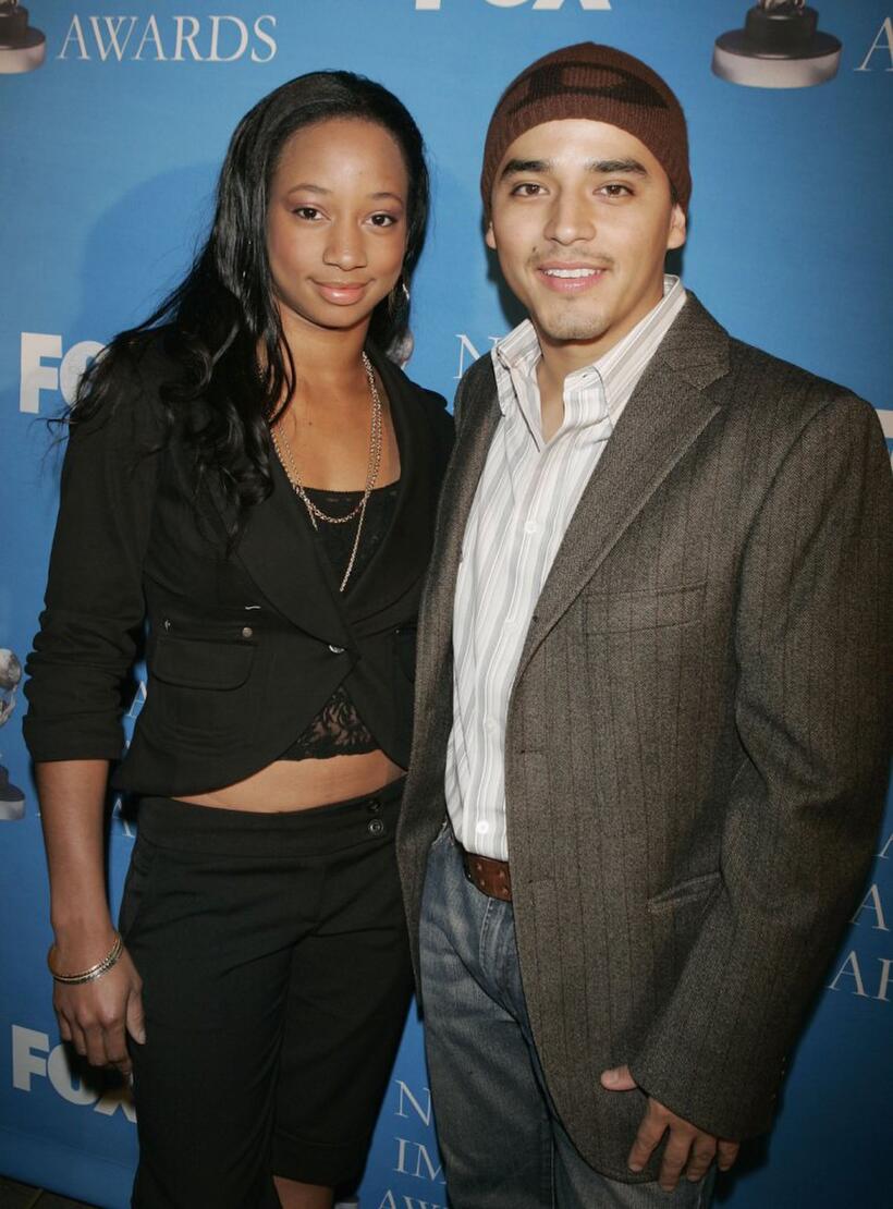 Monique Coleman and Douglas Spain at the 37th NAACP Image Awards Pre-Show Gala.