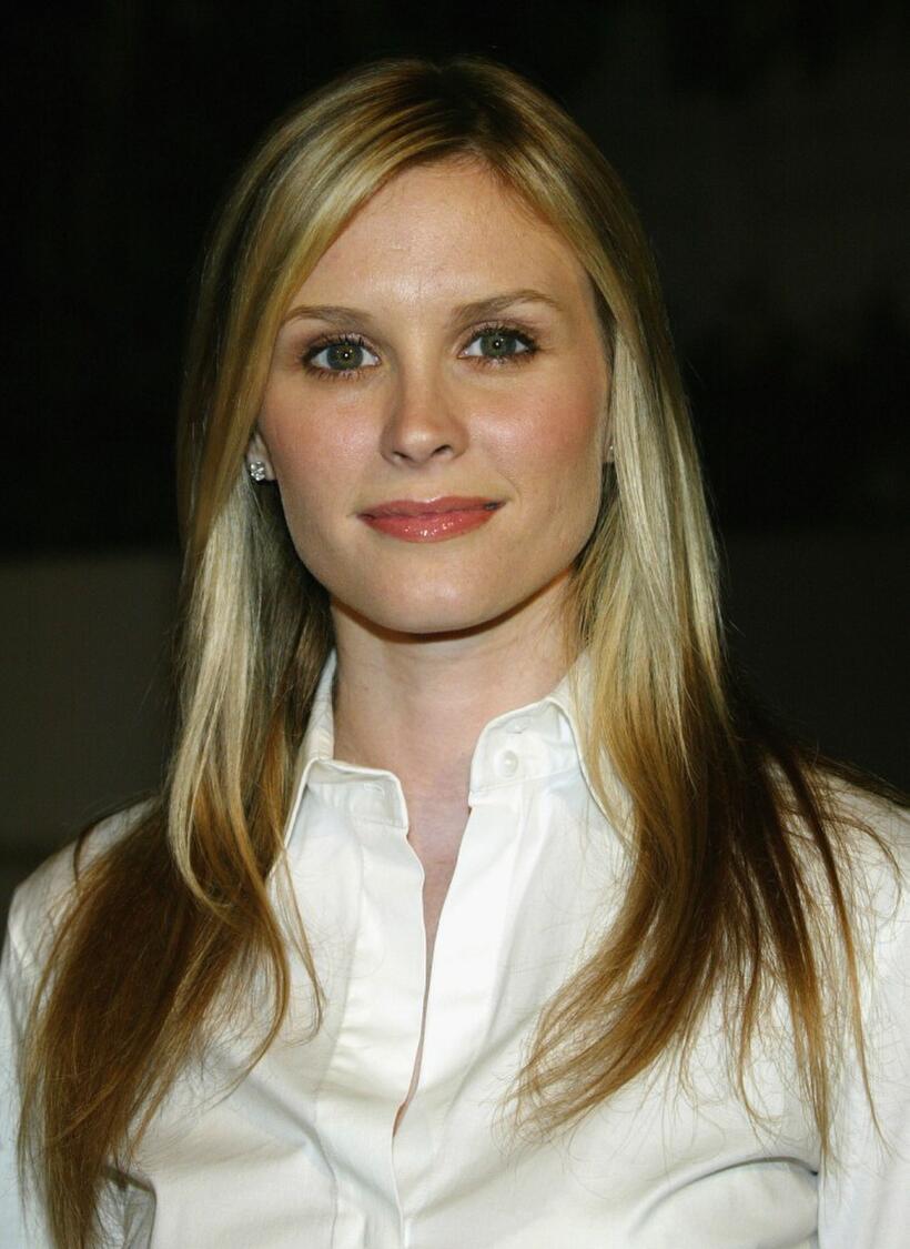 Bonnie Somerville at the NYPD season twelve wrap party.