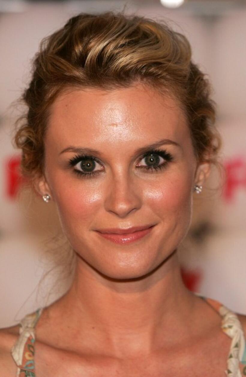 Bonnie Somerville at the Fox All-Star Television Critics Association party.